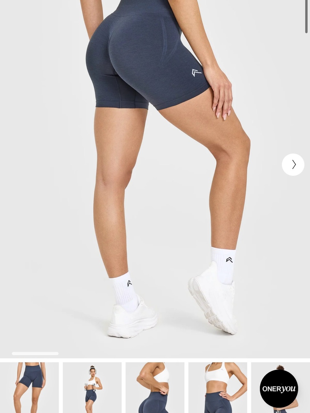 NWT oner active effortless short true blue size small